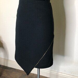 ELEGANT & STYLISH (LIKE NEW), "Cirana" Black Skirt/ Med